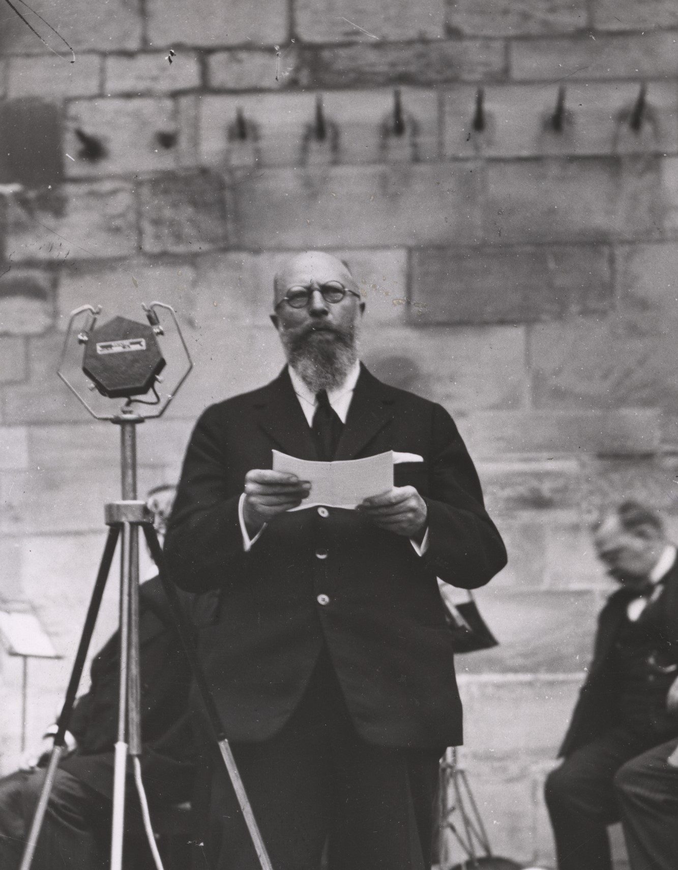 F20090124033 - Musikken holder en pause mens Stauning taler