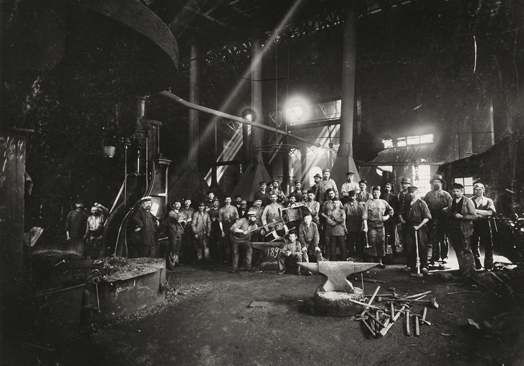 Historisk foto fra Helsingør værft